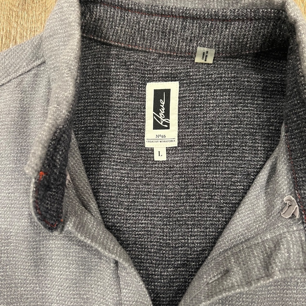 Howe Flannel Button Down (Men - Large) - image 2